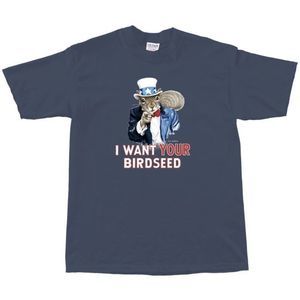 Uncle Sam I Want Your Birdseed Shirt NWT